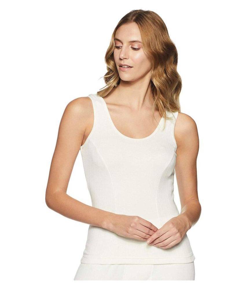 Dixcy Scott Cotton Topwear - White     			Dixcy Scott Cotton Topwear - White