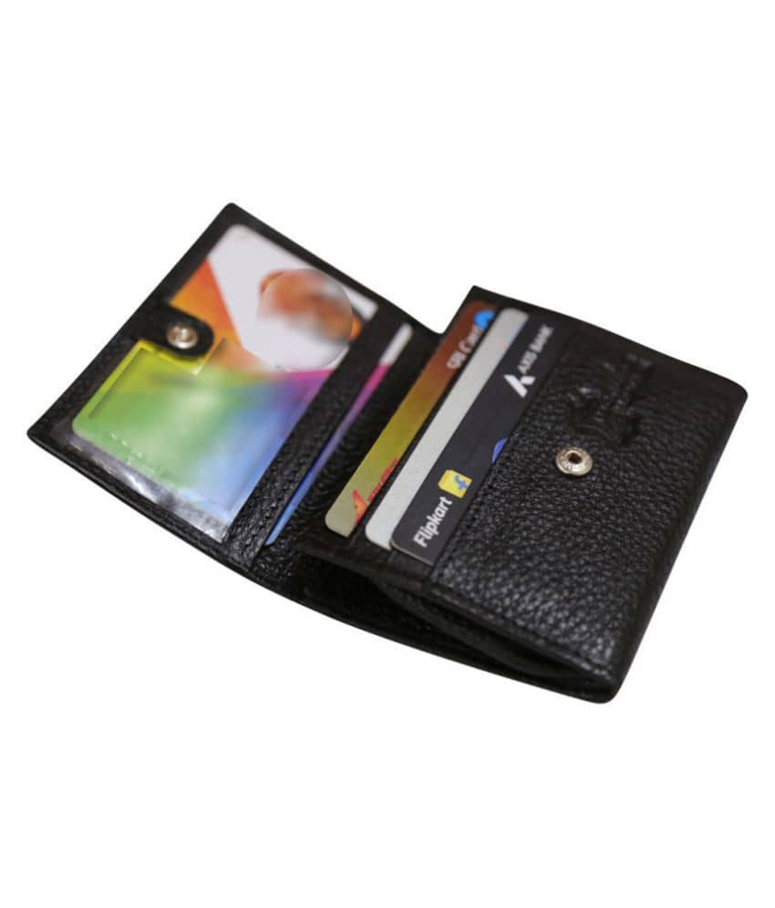 STYLE SHOES Leather Black Atm, Visiting , Credit Card Holder, Pan Card/ID Card Holder , Pocket wallet Genuine Accessory for Men and Women - Handbags | Buy online on ZillyBuy