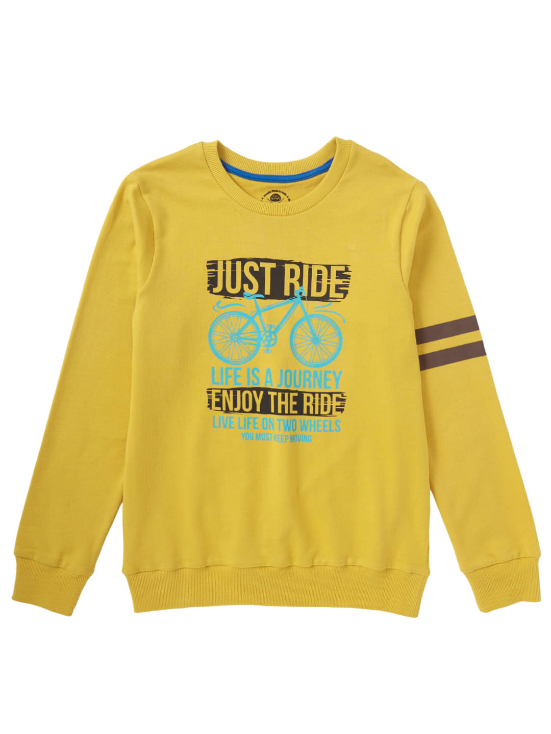     			Cub Mcpaws Pack of 1 Boys Cotton Sweatshirt ( Yellow )