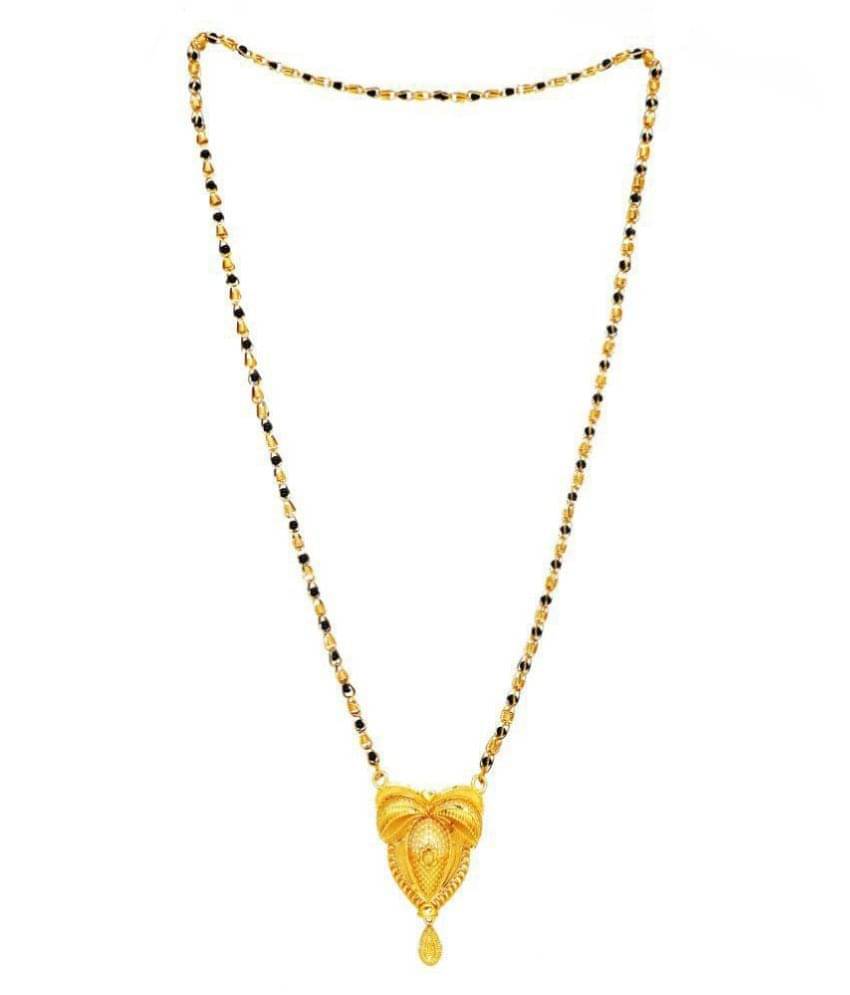     			DARE BY GOLDEN ERA  Gold Plated Letest & Designer Mangalsutra For Women