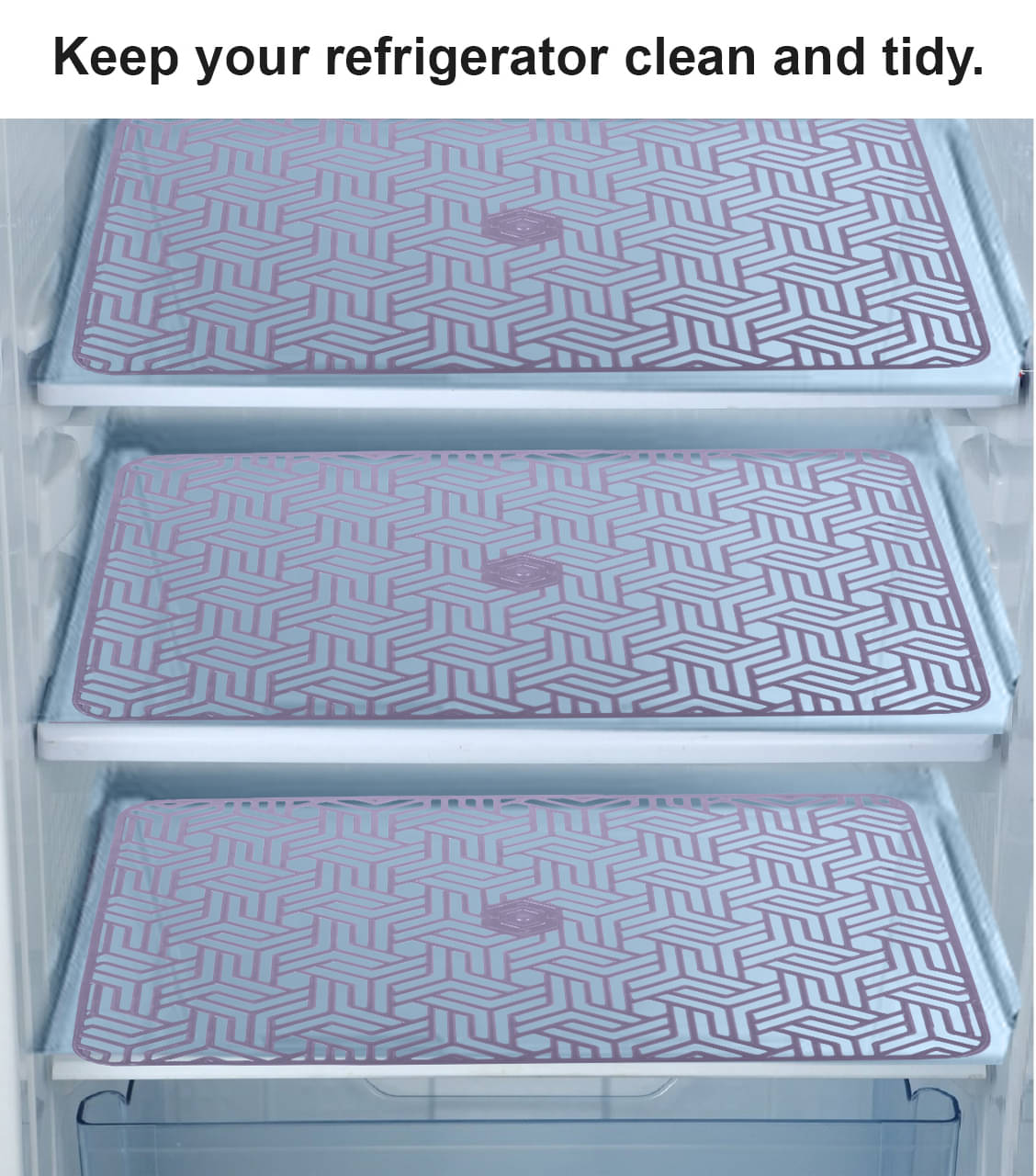     			E-Retailer - Purple PVC Fridge  Mats (Pack of 3)