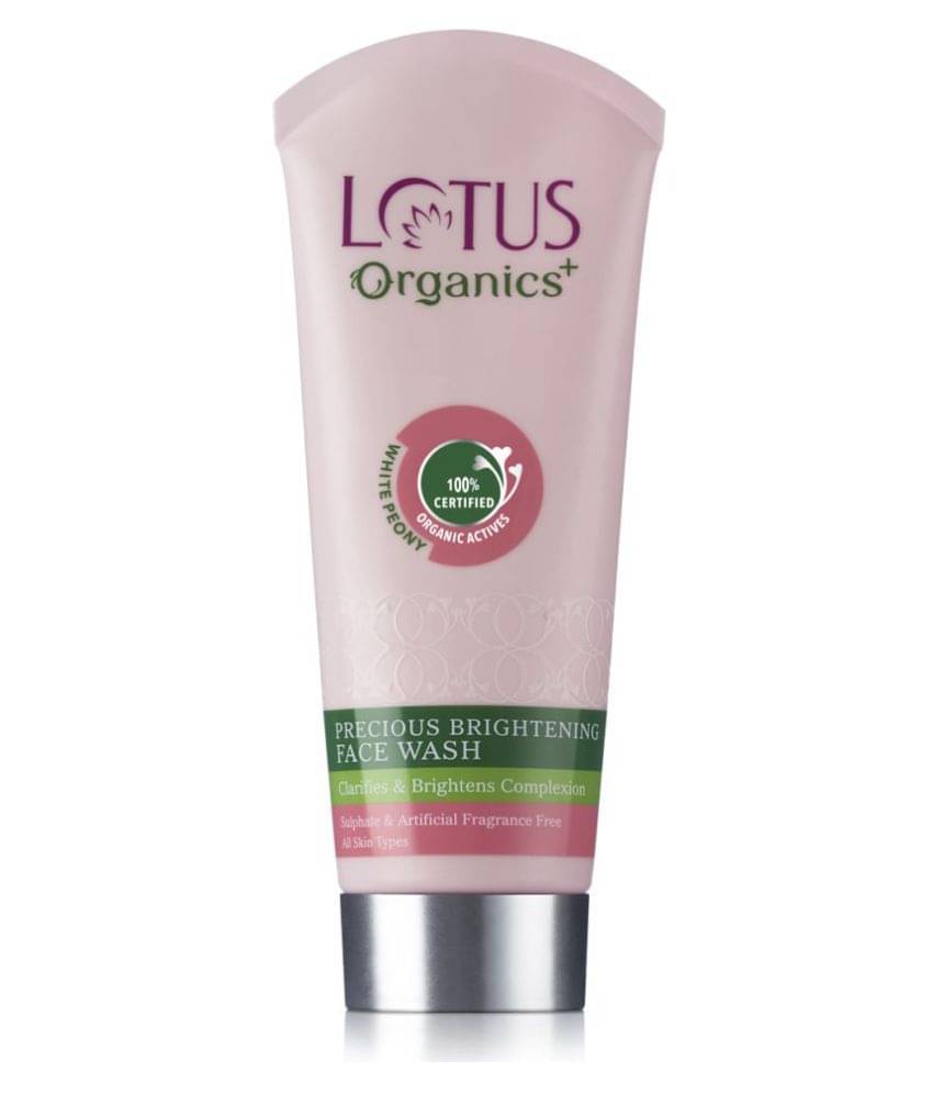     			Lotus Organics+ Precious Brightening Face Wash , For Skin Hydration & Brightening , 100G