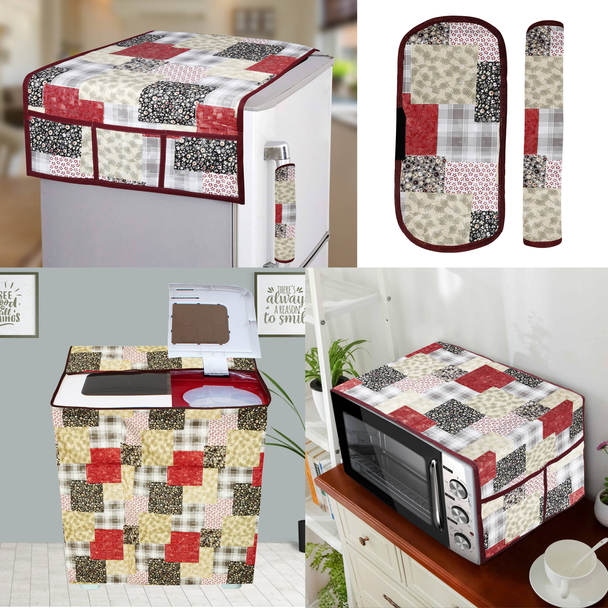 E-Retailer Set of 5 PVC Multi Fridge Top Cover E-Retailer Set of 5 PVC Multi Fridge Top Cover