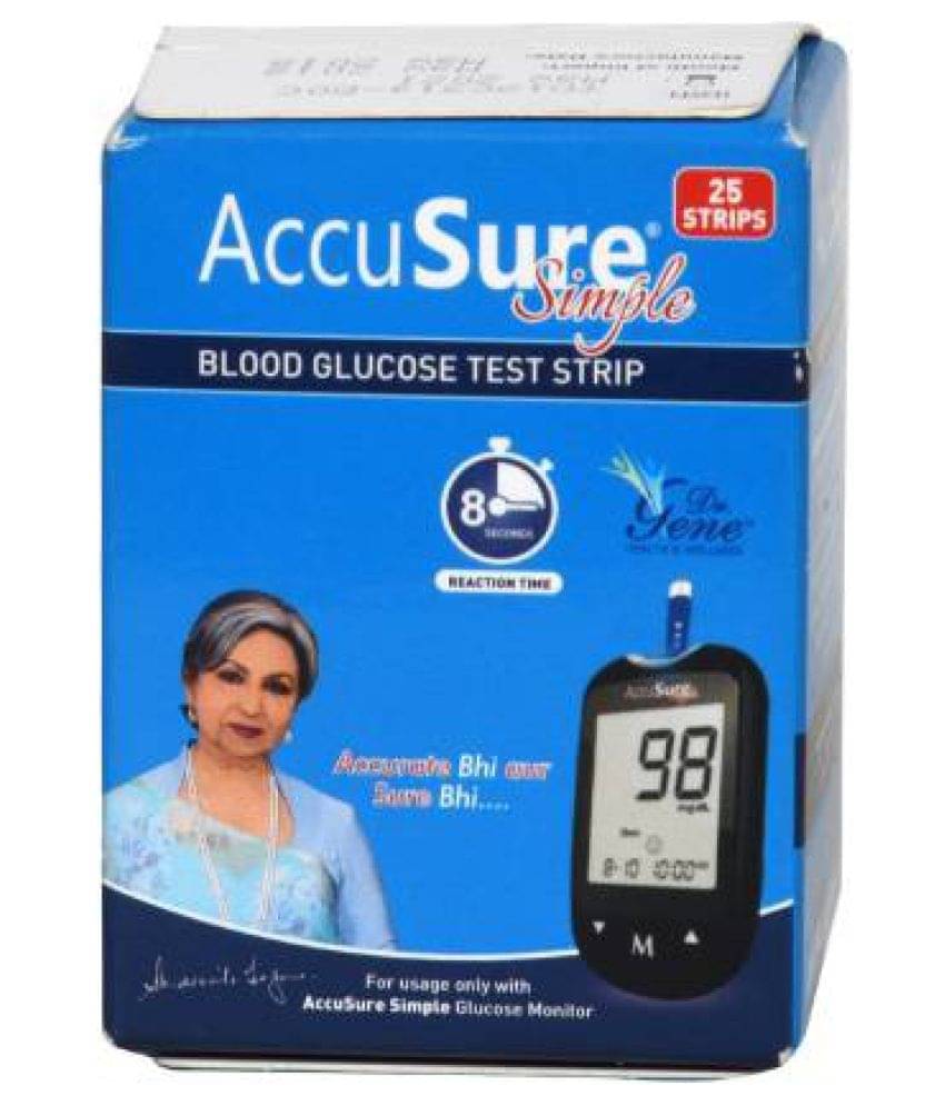     			Accusure ACCUSURE SIMPLE 25'S 4183q