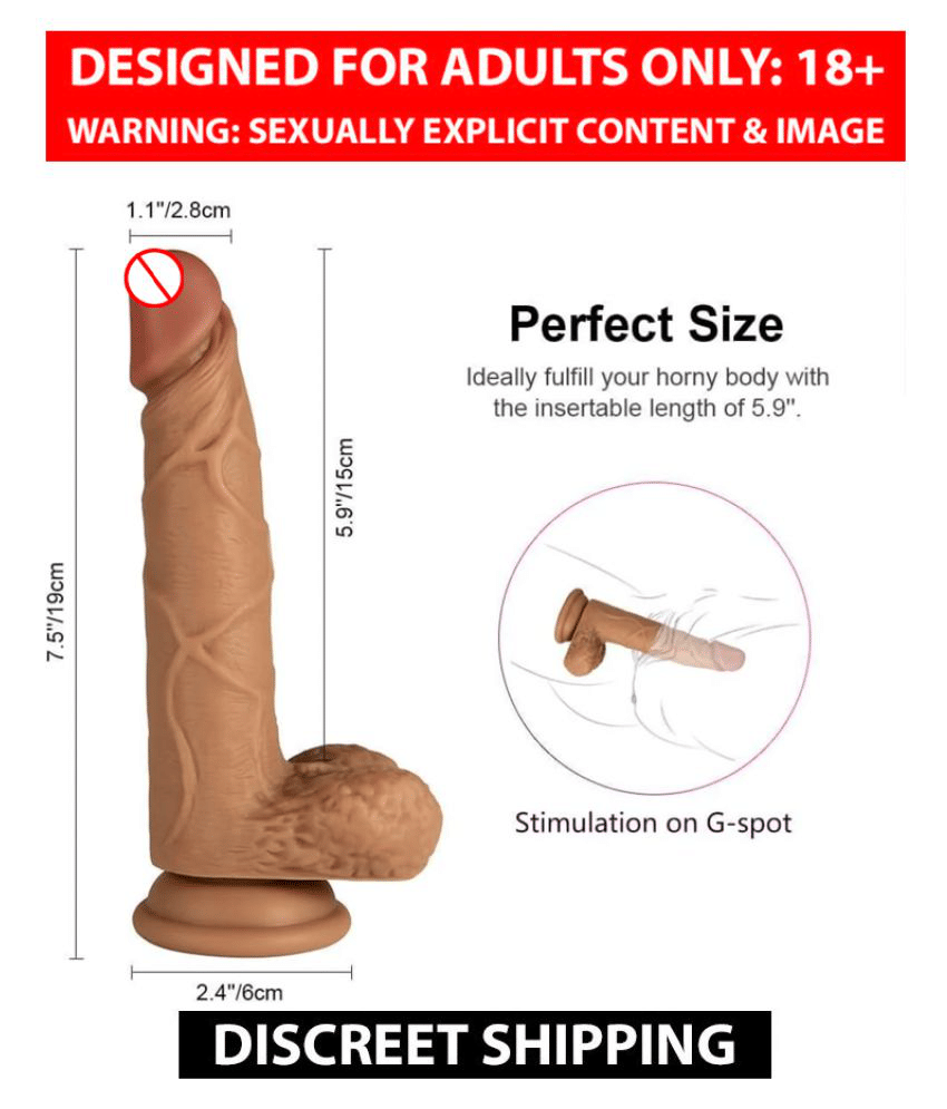 7 Inch Realistic Flexible Double Silicon Sexual Dildo Real Skin Feeling For Women BY SEX TANTRA 7 Inch Realistic Flexible Double Silicon Sexual Dildo Real Skin Feeling For Women BY SEX TANTRA