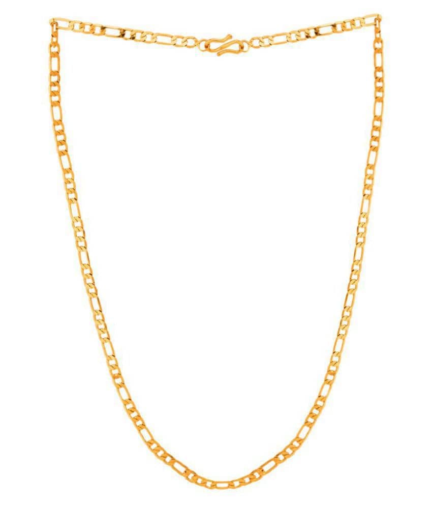 shankhraj mall Gold Plated Chain ( Set of 1 )