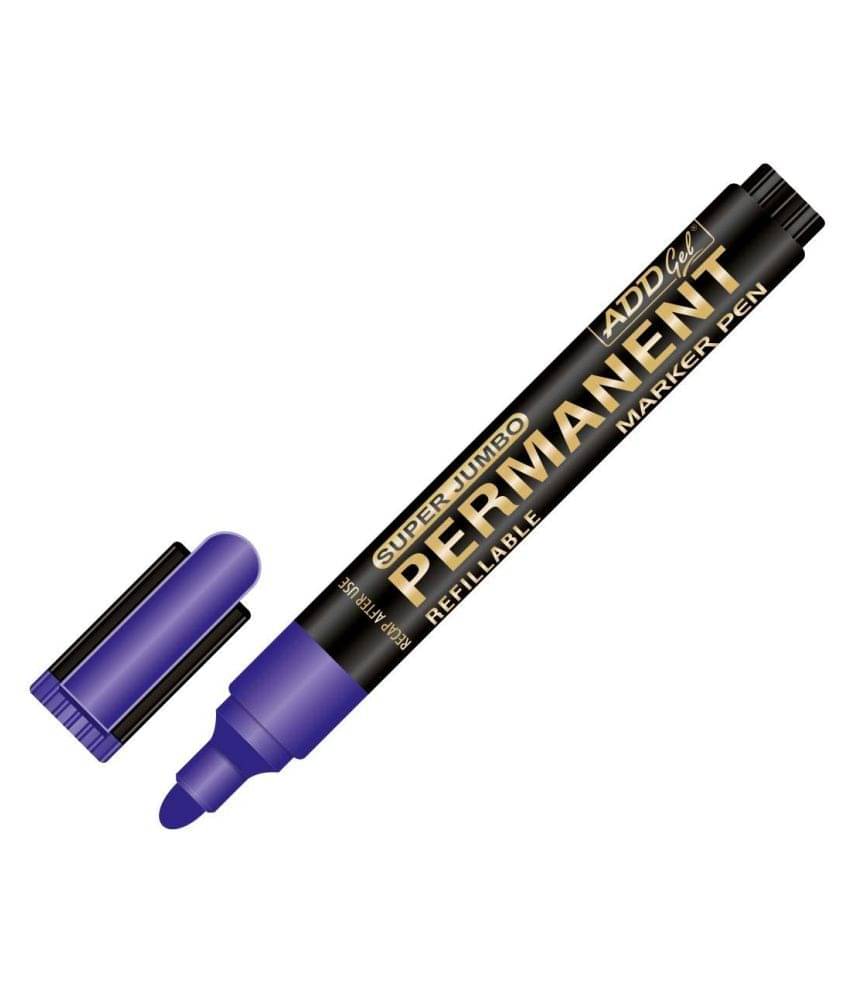 Add Gel PM-BLUE-PK20 Blue Add Gel Permanent Marker 20 Markers Pens (BLUE) Add Gel PM-BLUE-PK20 Blue Add Gel Permanent Marker 20 Markers Pens (BLUE)