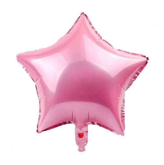     			Blooms Mall Twinkling star shape foil Balloon ( Pink)