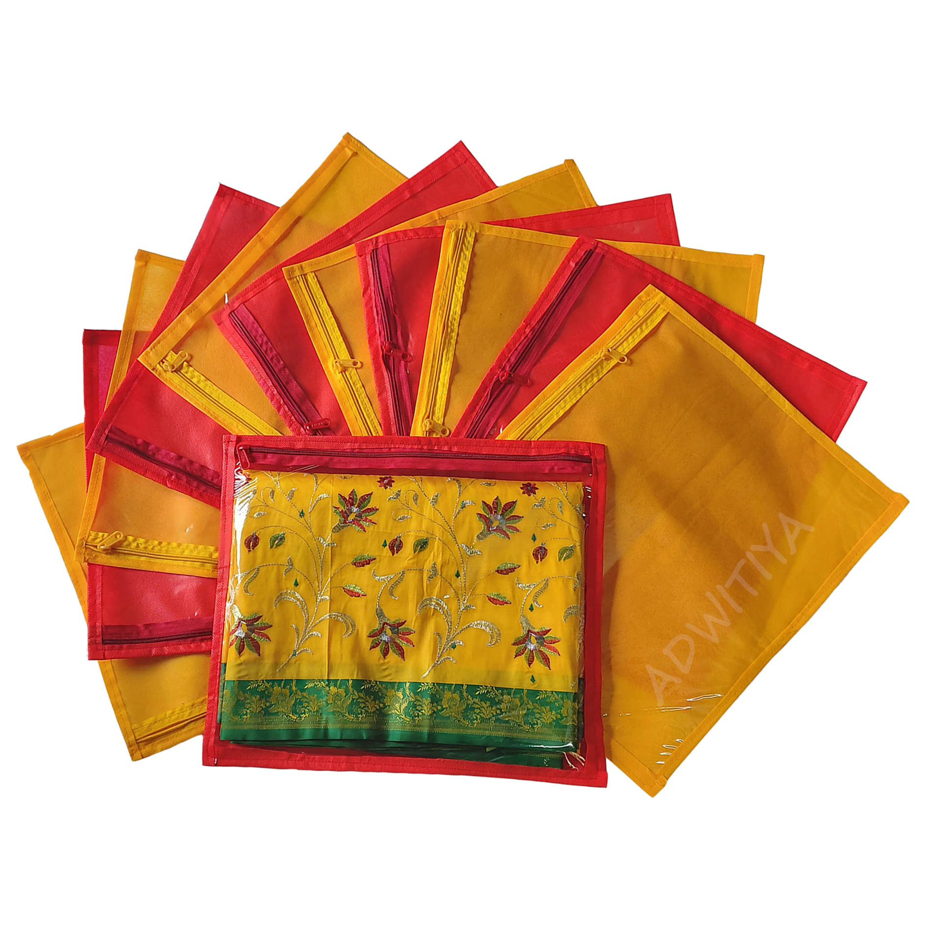 ADWITIYA Multi Saree Covers ( 12 Pcs ) ADWITIYA Multi Saree Covers ( 12 Pcs )