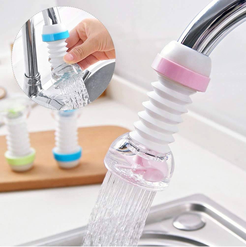     			Adjustable Kitchen Splash Shower Faucet Sprinkler Head Nozzle Bathroom Tap Water-Saving Faucet Regulator Shower