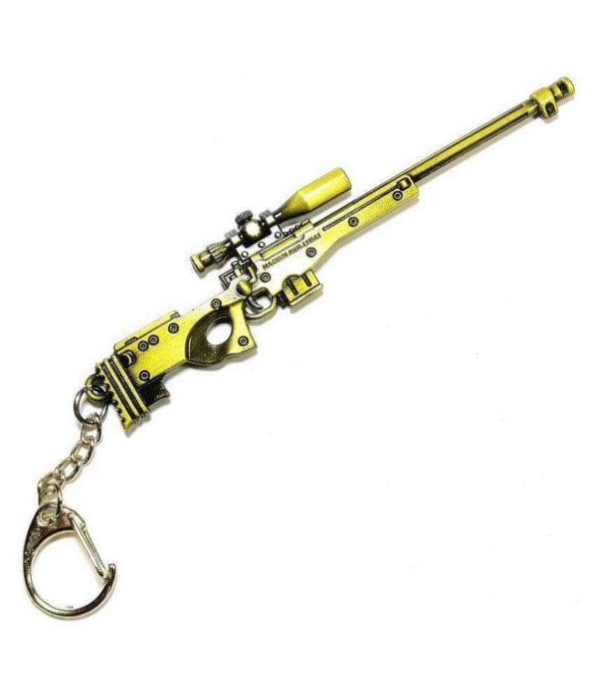     			DIVVY  PUBG M24 SNIPER Key Chain Key Ring For Pubg Fans Suitable For All Bikes And Cars