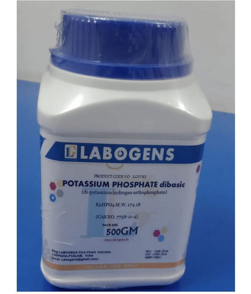 POTASSIUM PHOSPHATE dibasic 500gm - Stationery | Buy online on ZillyBuy