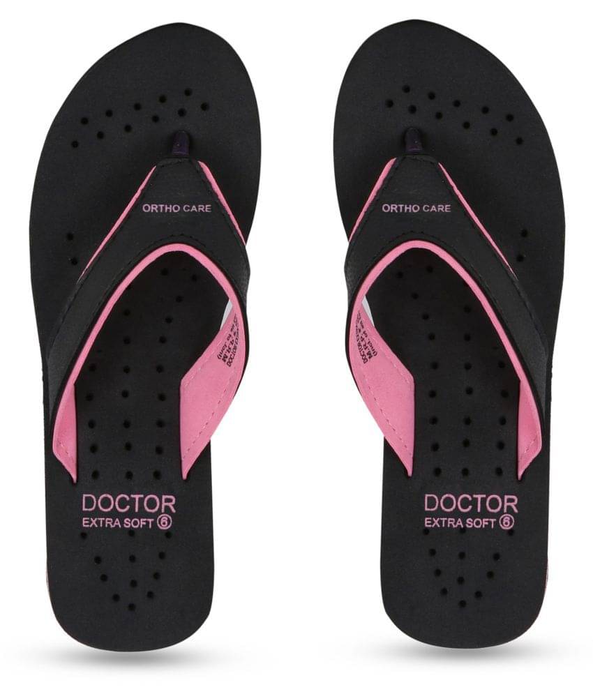     			DOCTOR EXTRA SOFT - Multi Color Women's Thong Flip Flop