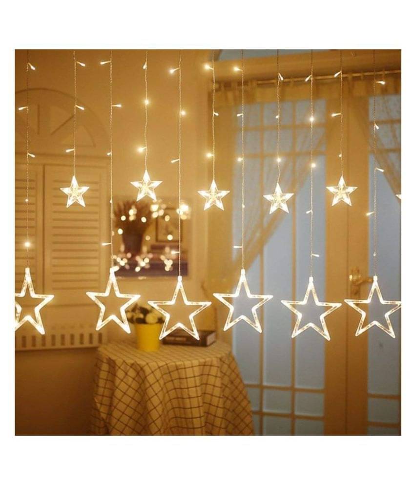     			Gift House Hanging Star Light Pack of 1 String Lights