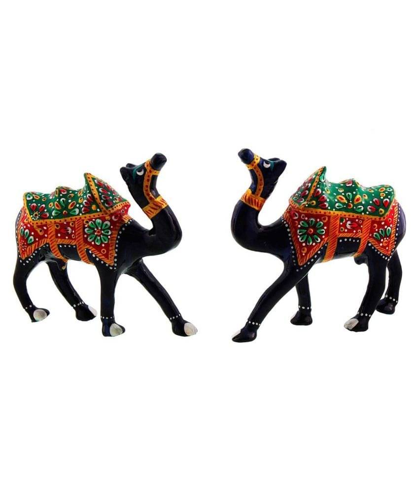 Laxmi Collection Multicolour Brass Handicraft Showpiece - Pack of 1 Laxmi Collection Multicolour Brass Handicraft Showpiece - Pack of 1