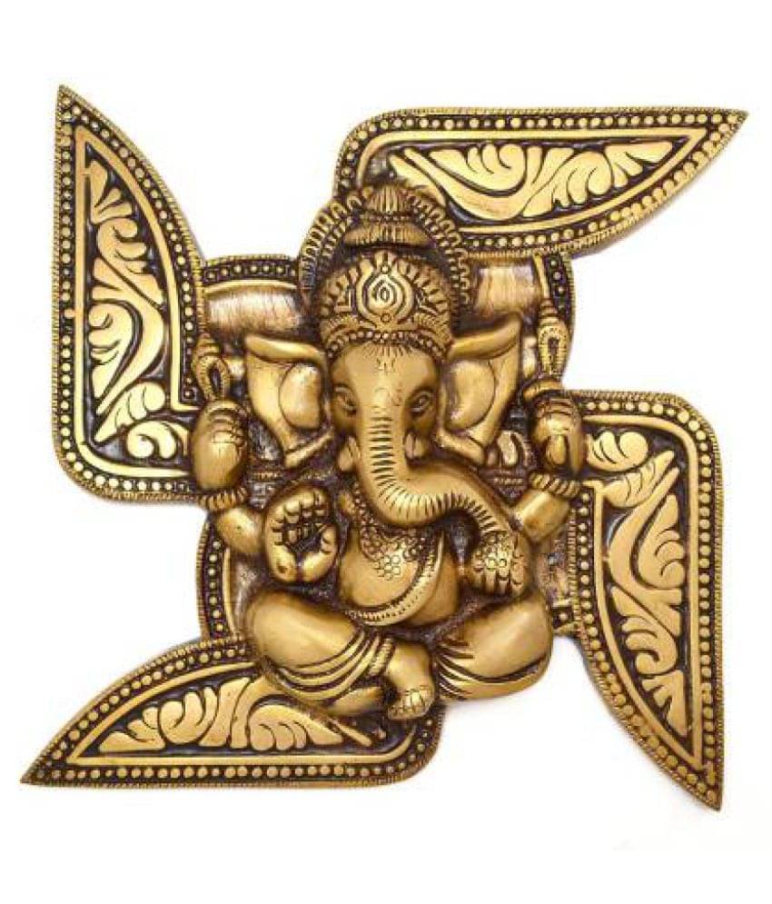     			Laxmi Collection Multicolour Metal Handicraft Showpiece - Pack of 1