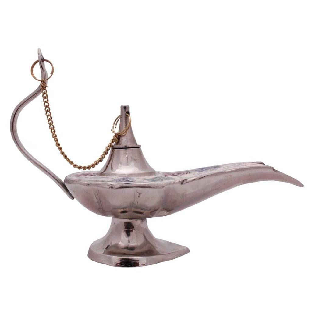 Laxmi Collection Multicolour White Metal Handicraft Showpiece - Pack of 1 Laxmi Collection Multicolour White Metal Handicraft Showpiece - Pack of 1