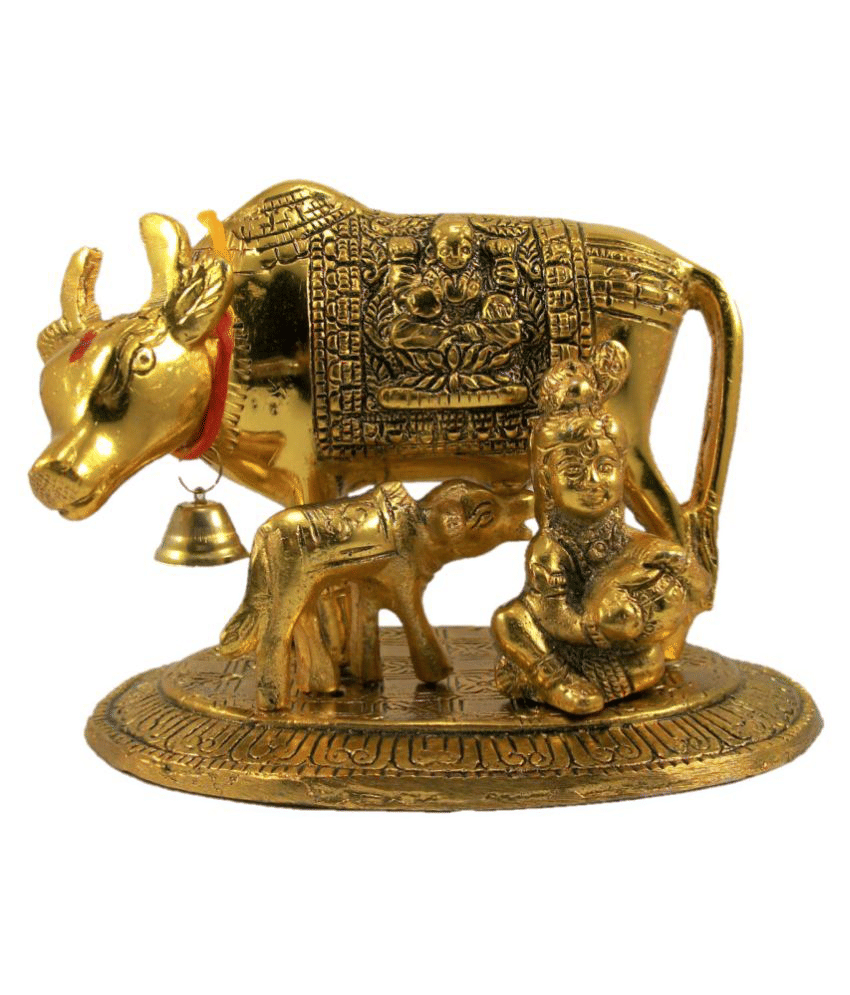     			Neo Classic Cow and Calf Aluminium Idol