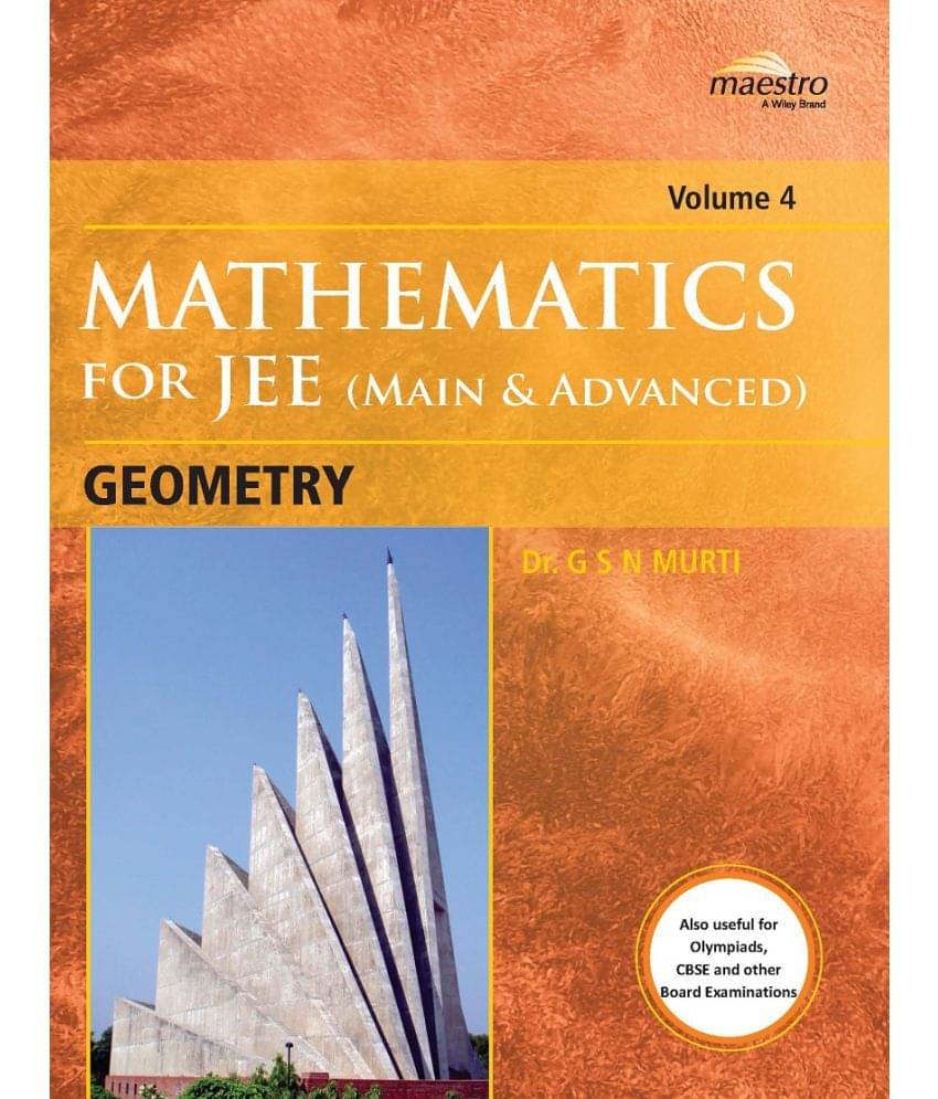     			Wiley's Mathematics for JEE (Main & Advanced): Geometry, Vol 4
