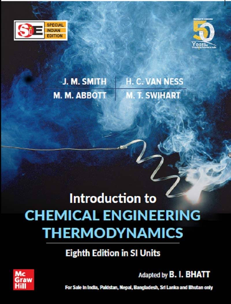Introduction To Chemical Engineering Thermodynamics (SIE), 8th edition Introduction To Chemical Engineering Thermodynamics (SIE), 8th edition