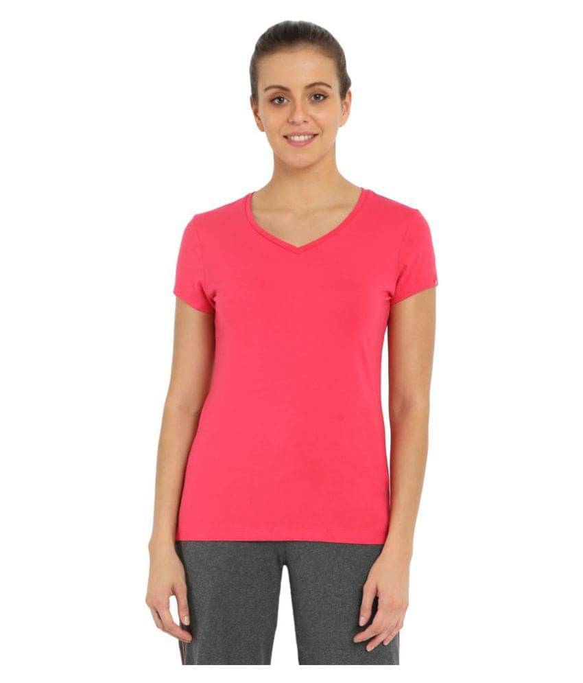    			Jockey Cotton Night T-Shirt - Pink