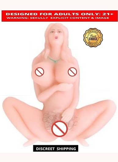 Naughty Toys Presents Luxury Full Body Sex Toy "Sex Doll with Strong  Vibrator" - Free Herbal Sex Booster Tonic