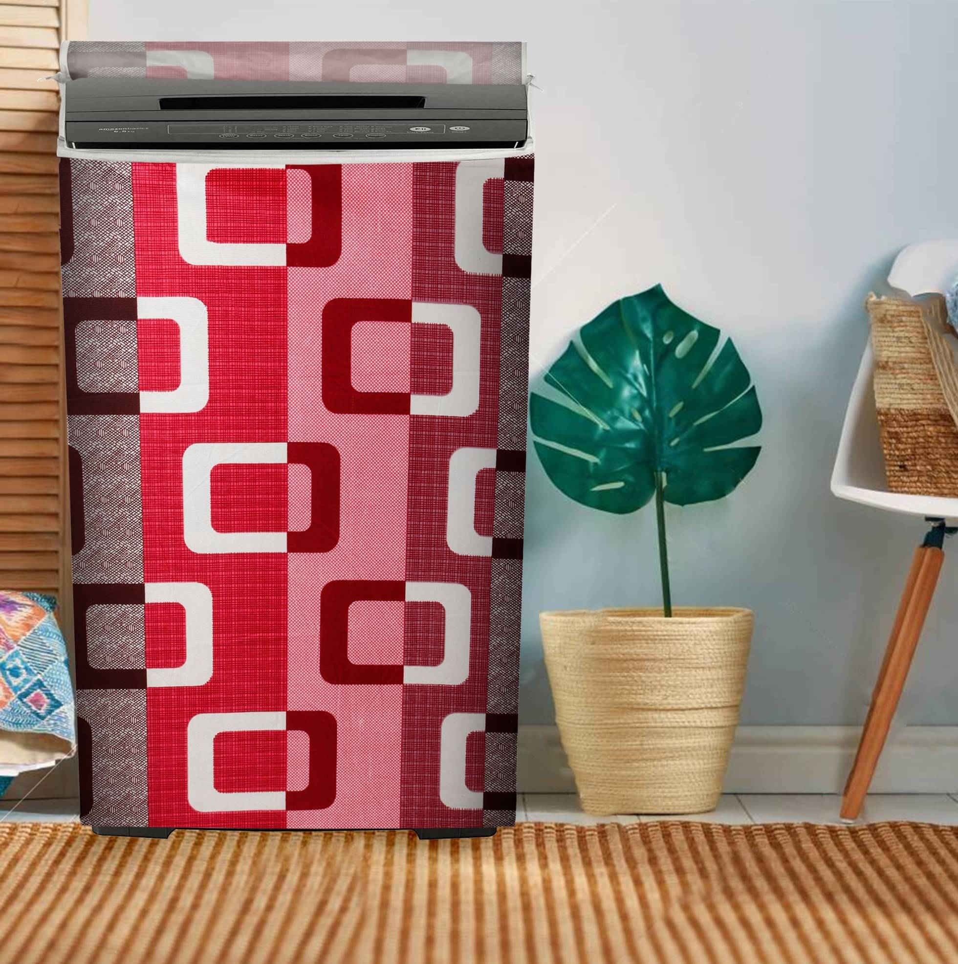 E-Retailer Single Polyester Purple Washing Machine Cover for Universal Top Load E-Retailer Single Polyester Purple Washing Machine Cover for Universal Top Load