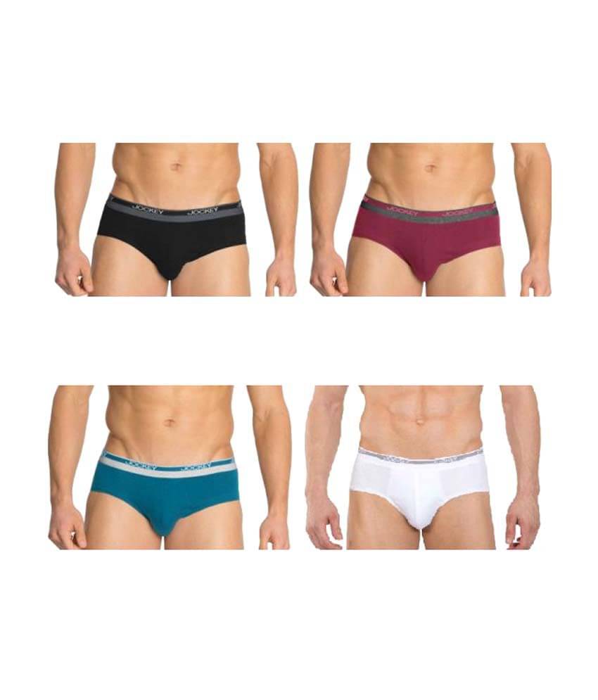 Jockey Multi Brief Pack of 4 Jockey Multi Brief Pack of 4