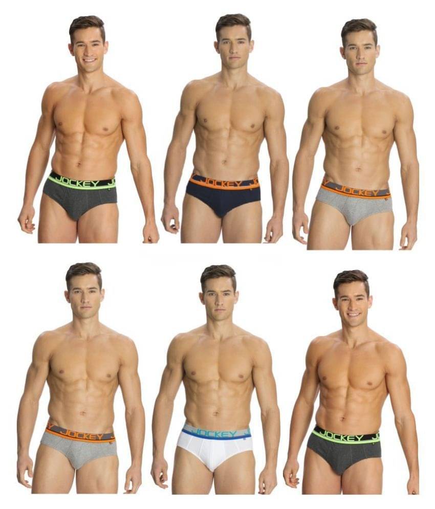     			Jockey Multi Brief Pack of 6