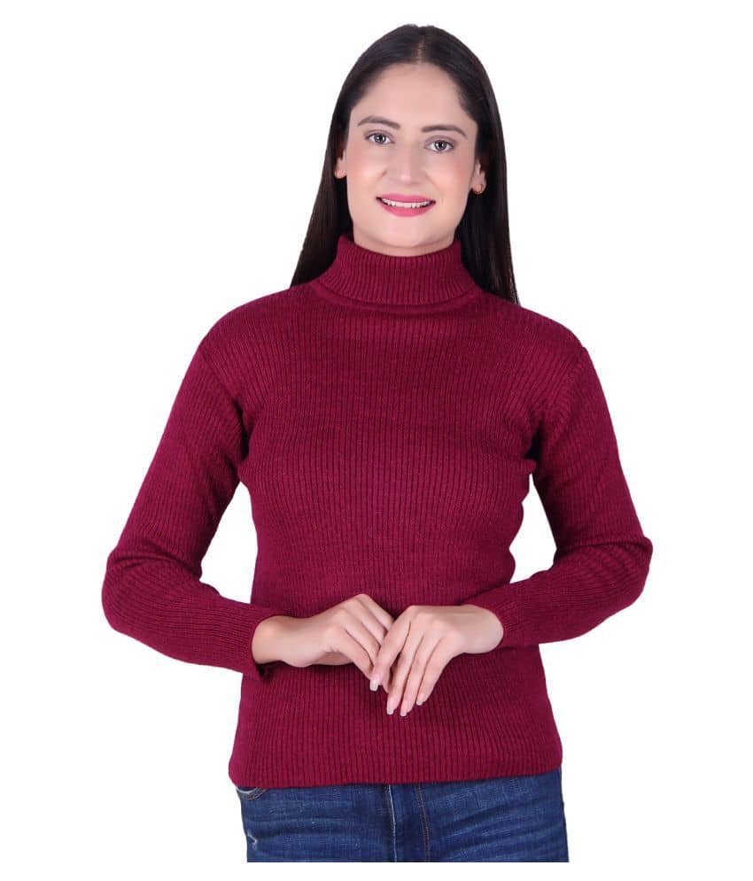 Ogarti Acrylic Maroon Skivvy