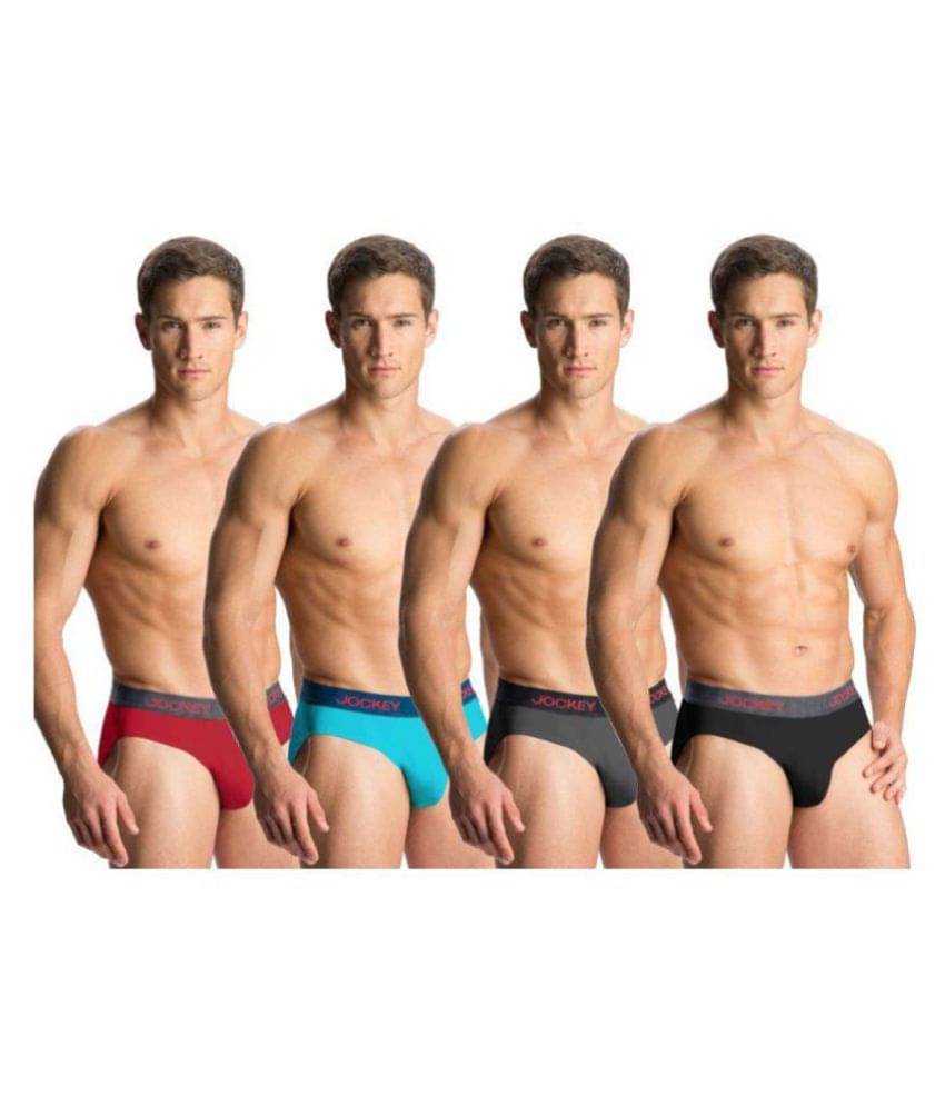 Jockey Multi Brief Pack of 4 Jockey Multi Brief Pack of 4