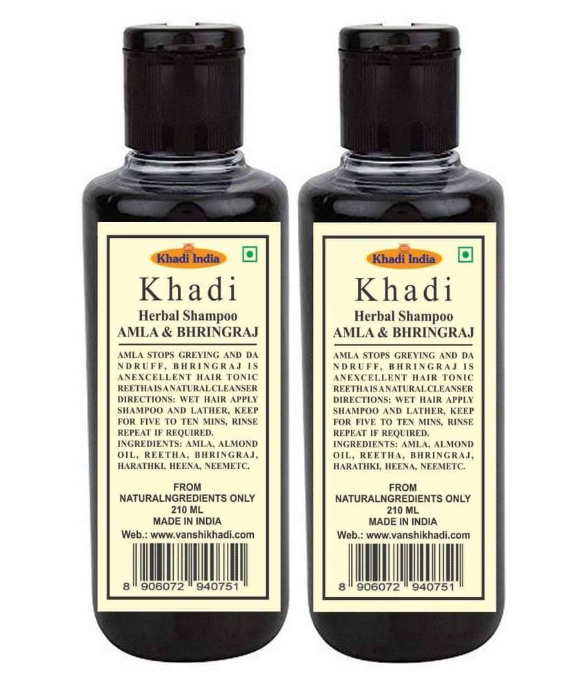     			Khadi Herbal Amla & Bhringraj Shampoo 420 mL