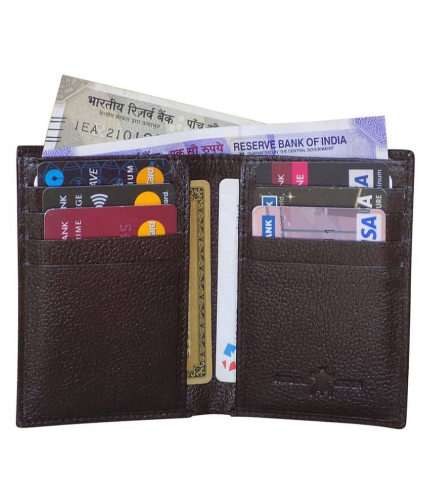 STYLE SHOES Leather Brown Atm, Visiting , Credit Card Holder, Pan Card/ID Card Holder , Pocket wallet Genuine Accessory for Men and Women