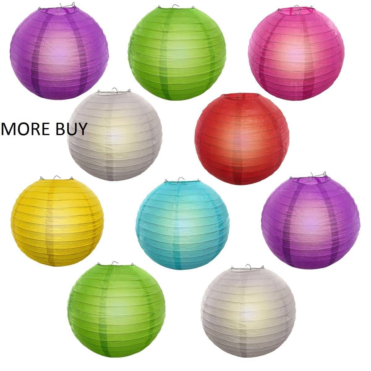     			Shuangyou Hanging Lanterns - Pack of 10