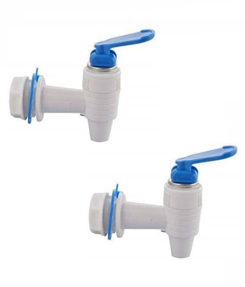 BLUSHINE™ Plastic RO Tap for All RO Purifiers,White- Pack of 2