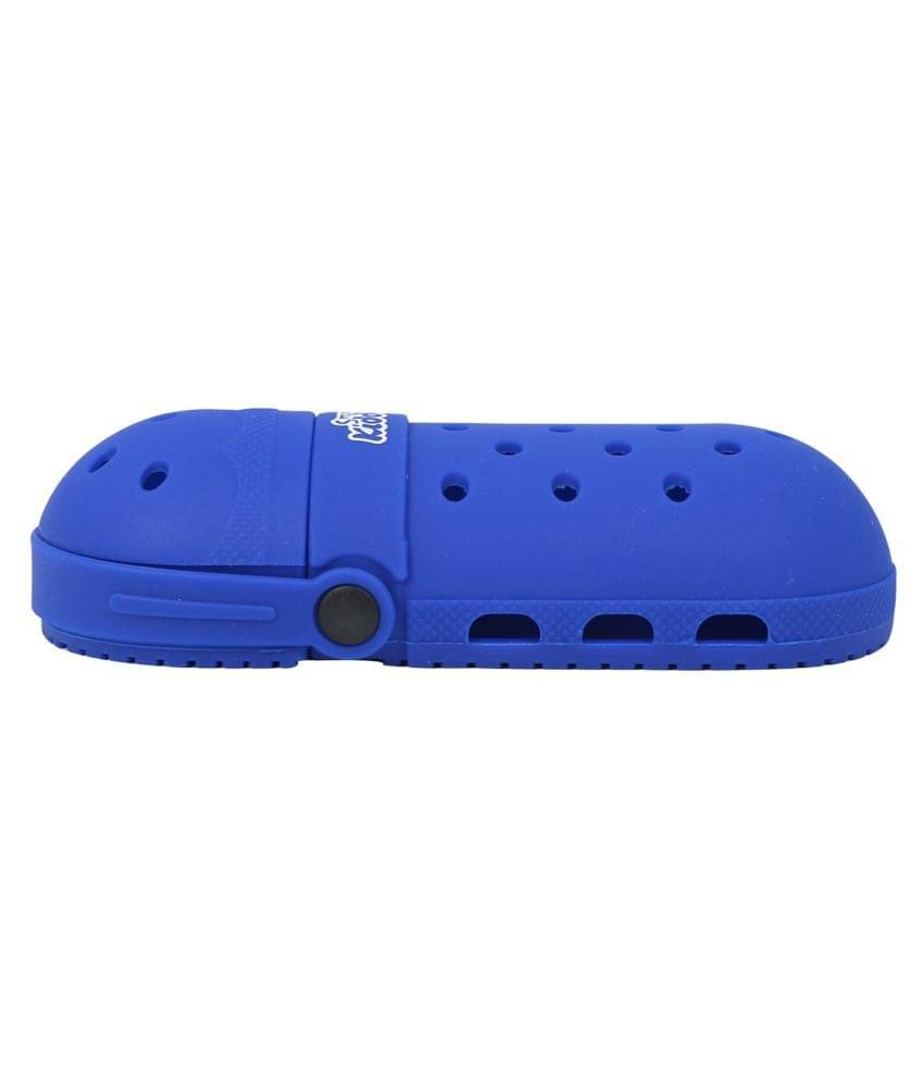     			Silicone shoe pencil case - Blue