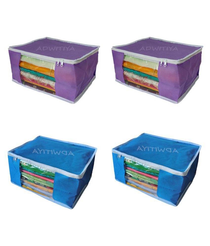 ADWITIYA Closet Organizers ( Pack of 4 ) ADWITIYA Closet Organizers ( Pack of 4 )
