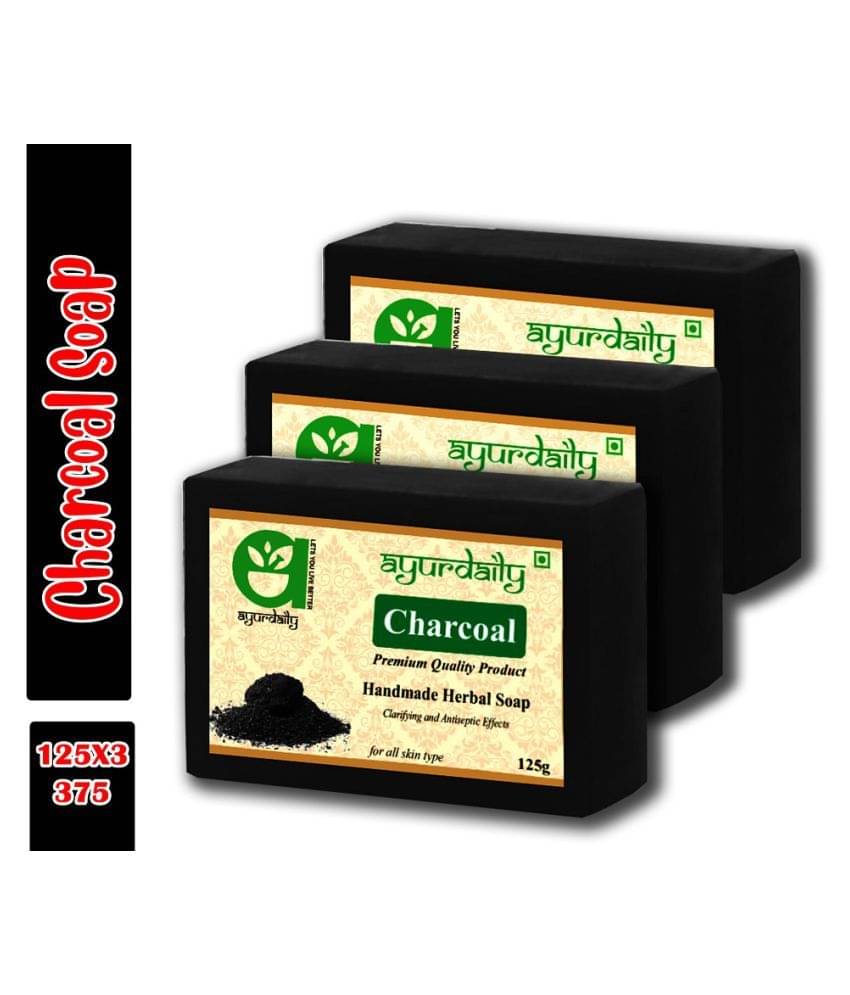     			Ayurdaily Activated Charcoal Soap 375 g