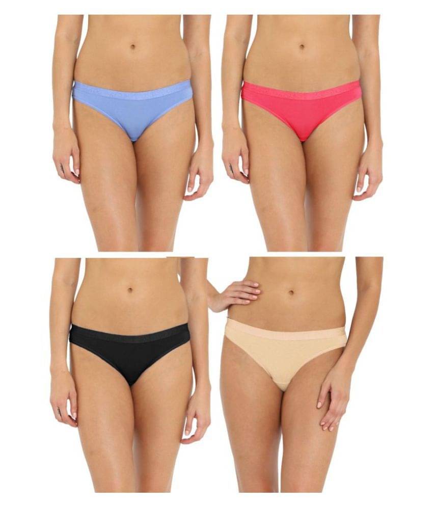 Jockey Cotton Lycra Bikini Panties     			Jockey Cotton Lycra Bikini Panties
