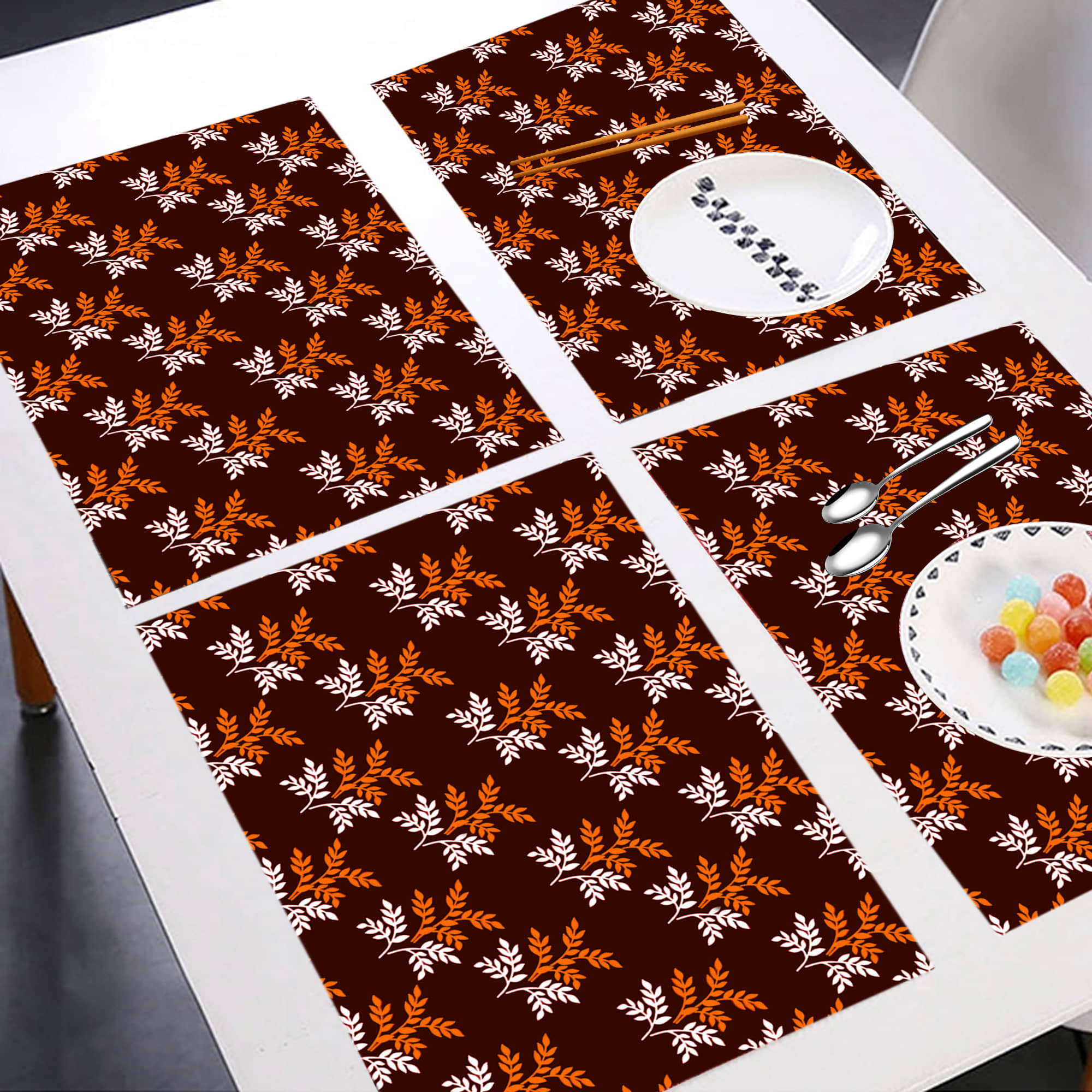 E-Retailer Set of 6 PVC Table Mats