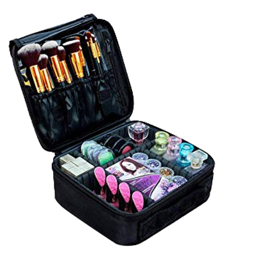 House Of Quirk Black Makeup Cosmetic Storage Case
