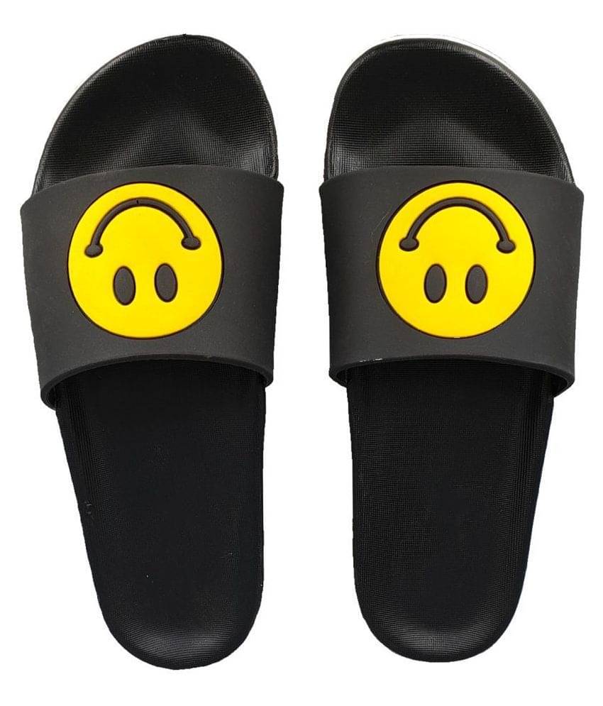     			Pampy Angel Black Slides
