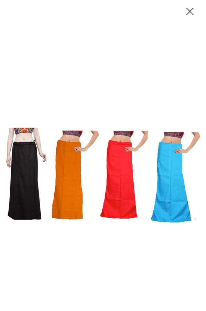     			Perfect cloth store Multicoloured Cotton Petticoat