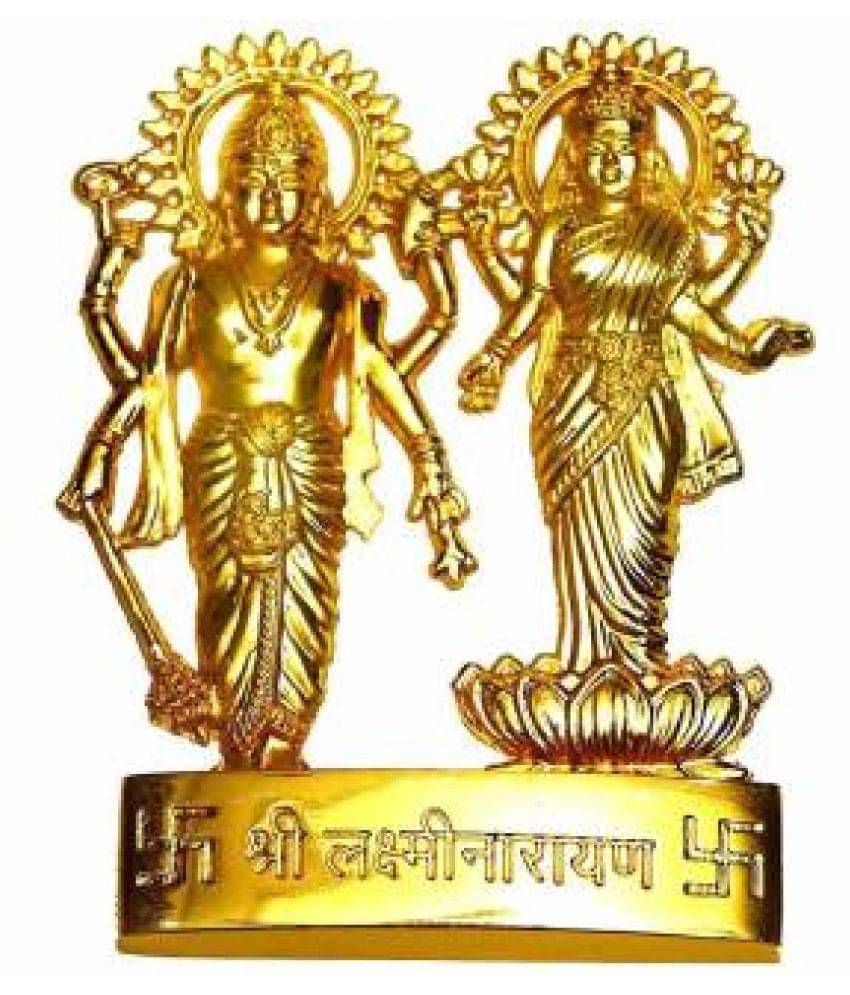     			ANANYA ENTERPRISE - Vishnu Laxmi Brass Idol