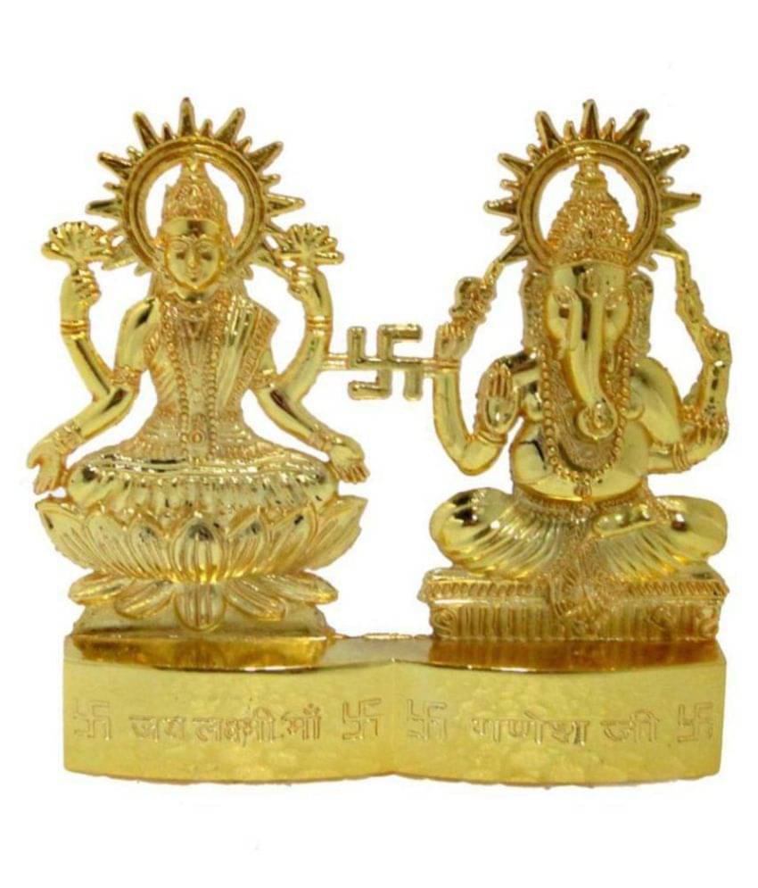     			ANANYA ENTERPRISRE - Laxmi Ganesh Brass Idol