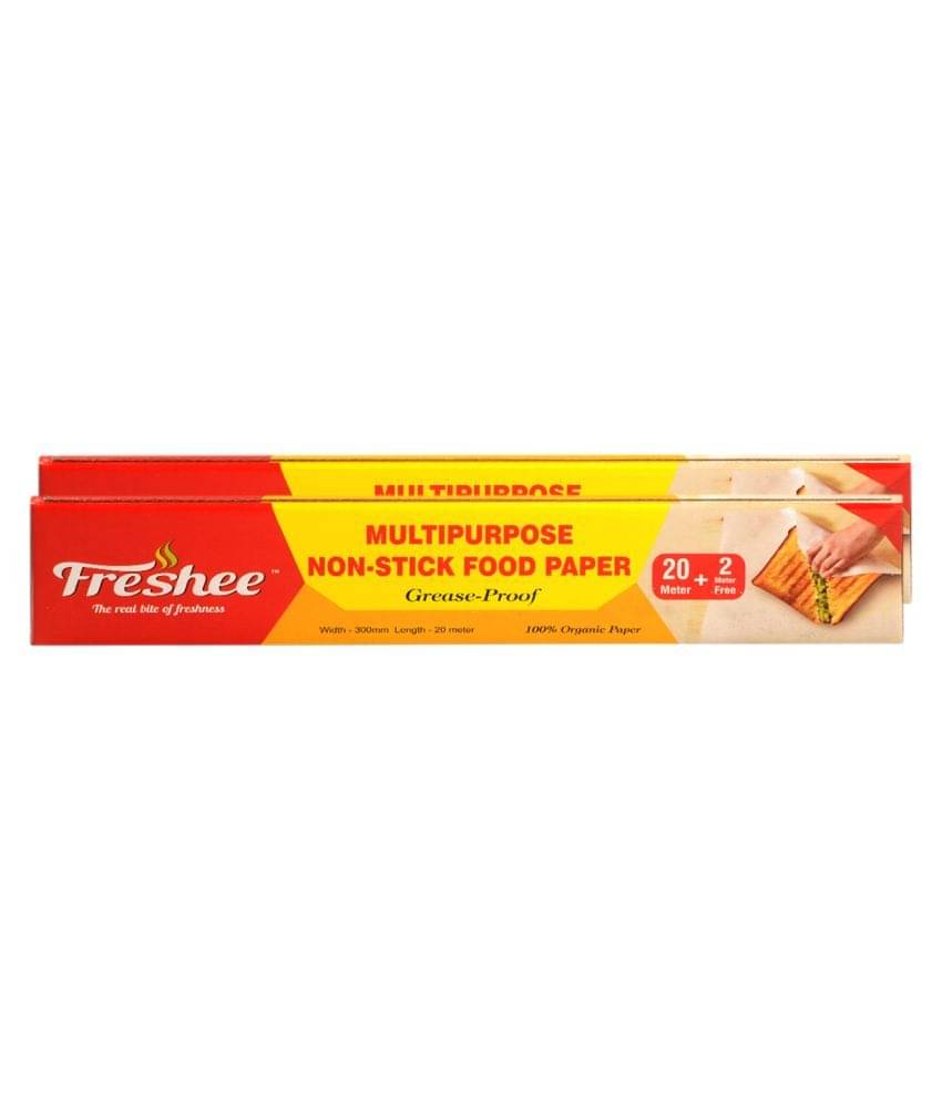     			Freshee Greaseproof Wrapping Paper, Pack of 2 x 22 meter