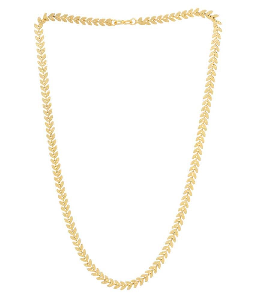 shankhraj mall Gold Plated Chain ( Set of 1 )