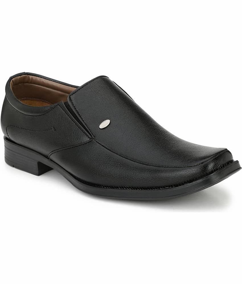 Sir Corbett Slip On Non-Leather Black Formal Shoes - Formal Shoes | Buy online on ZillyBuy