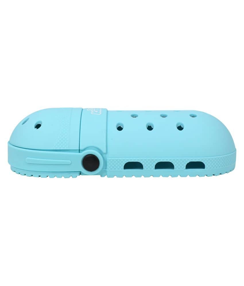 Silicone shoe pencil case - Light blue