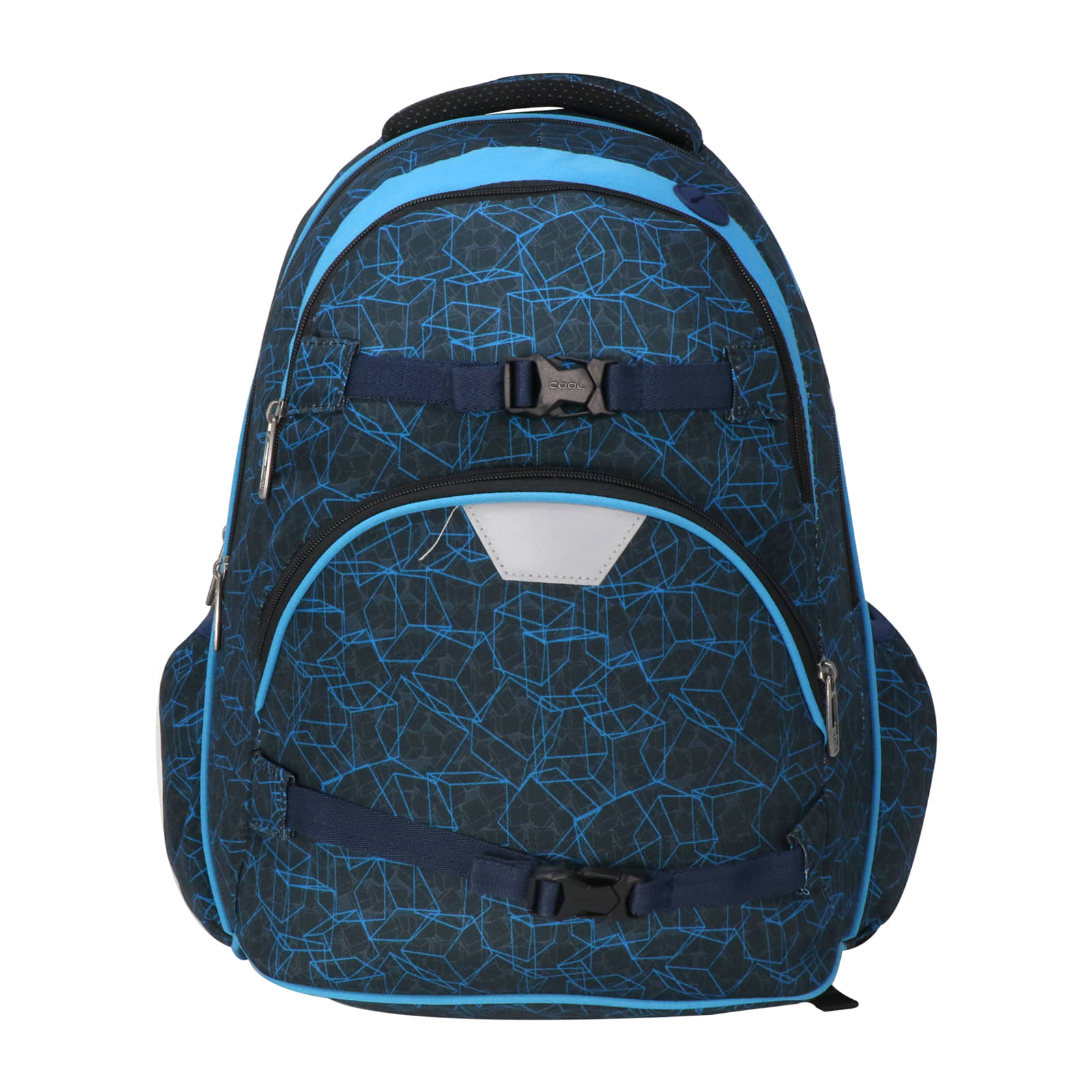     			Smily Kiddos 25 Ltrs Grey School Bag for Boys & Girls